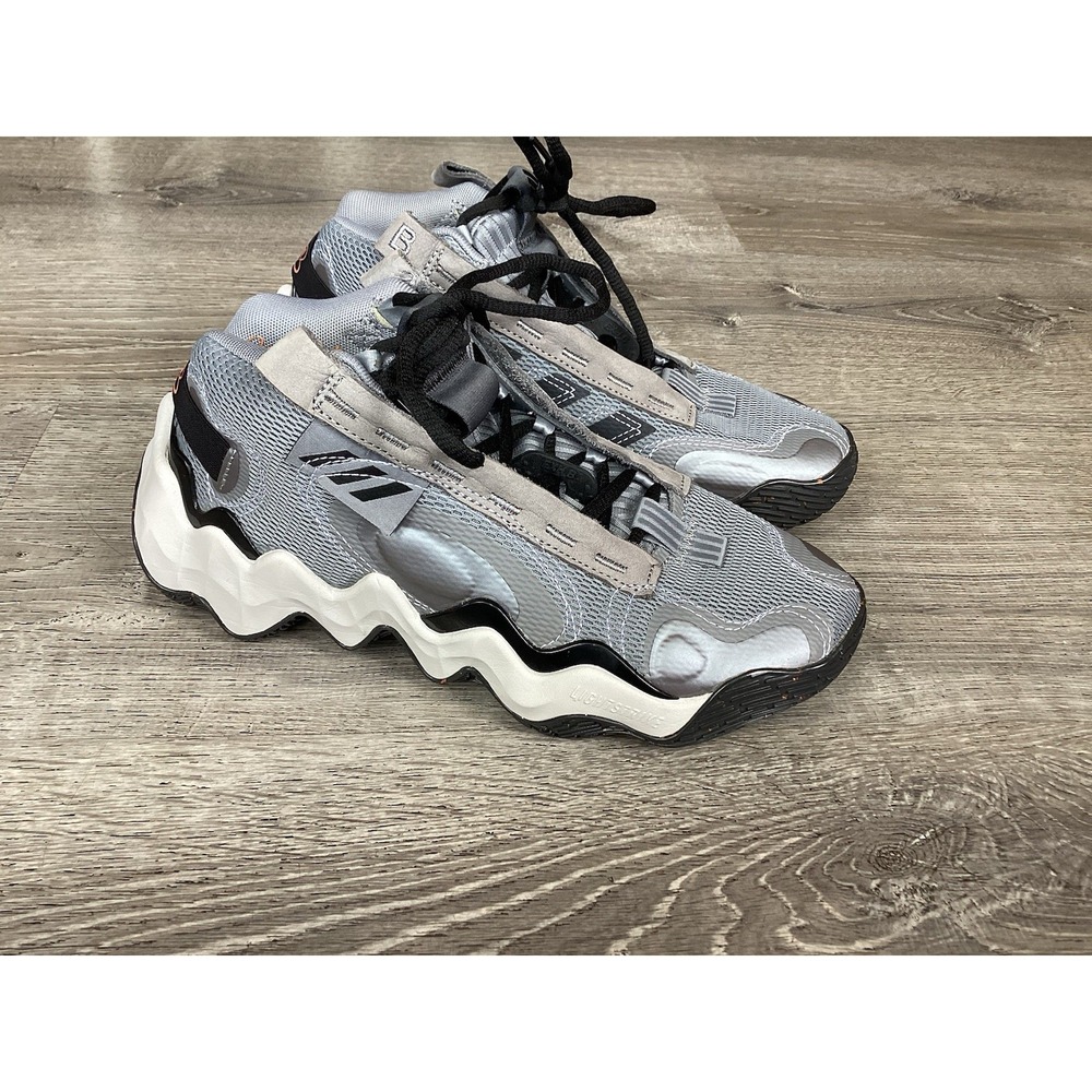 Adidas Exhibit B Parker PE Womens Size 7.5 Gray Sneakers Shoes Athletic GZ2351